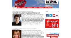 Desktop Screenshot of die-linke-bayern.de